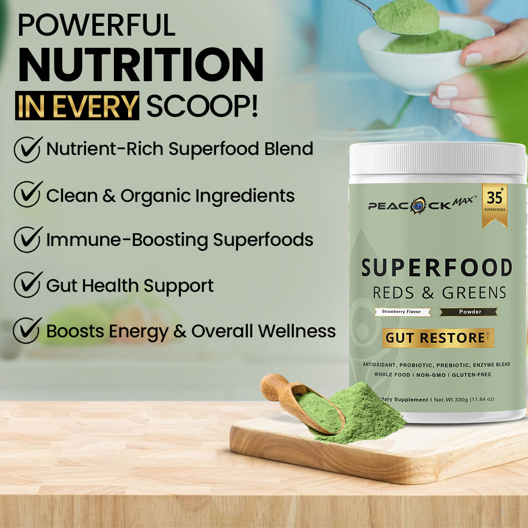 Superfood Reds & Greens (New Look & Improved Formula)