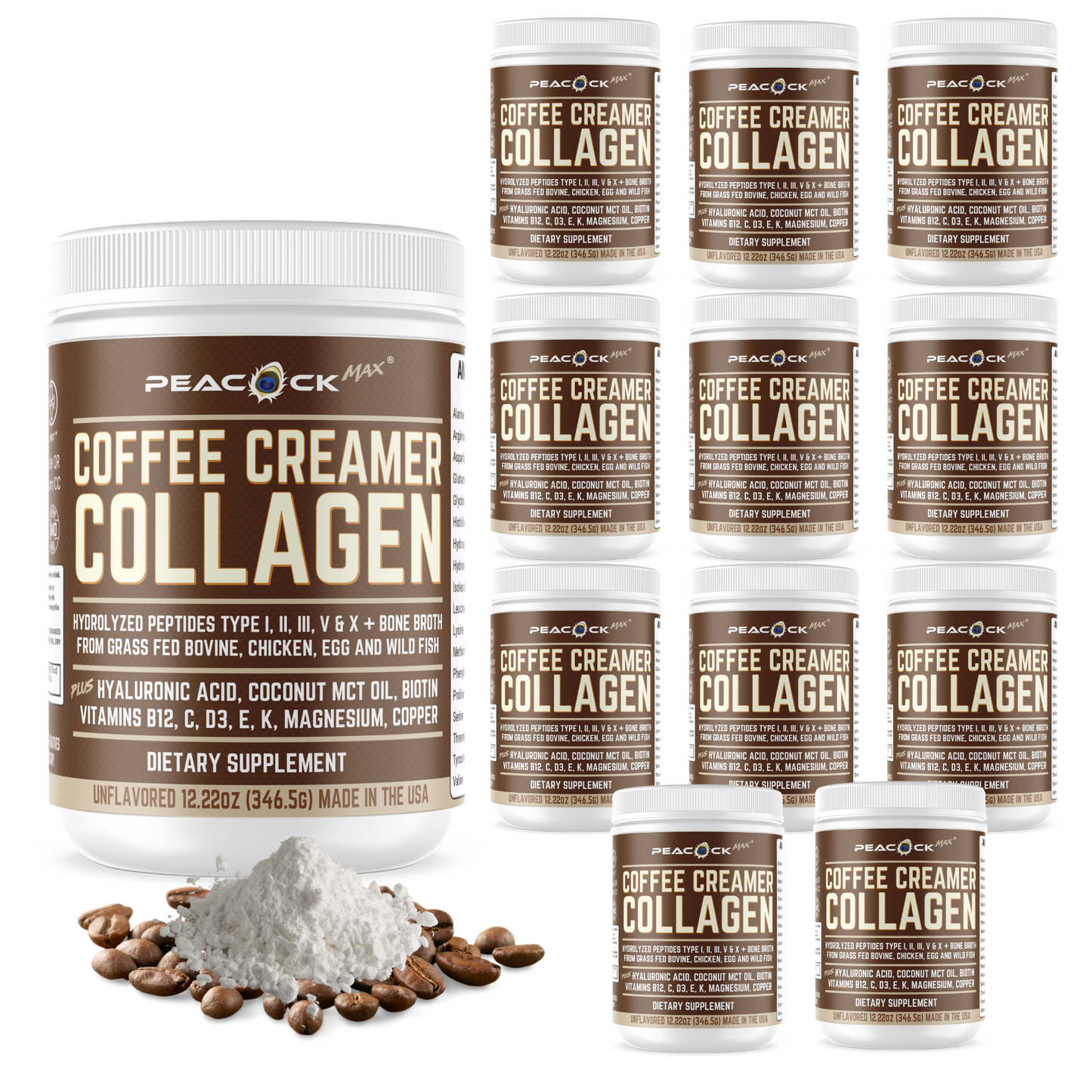 Keto Creamer 5 Collagen (Coffee Creamer Collagen)