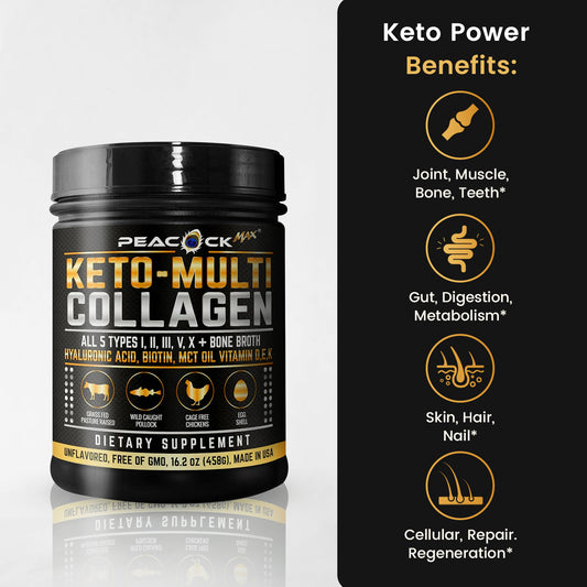 Keto Multi-Collagen+MCT oil & Bone Broth