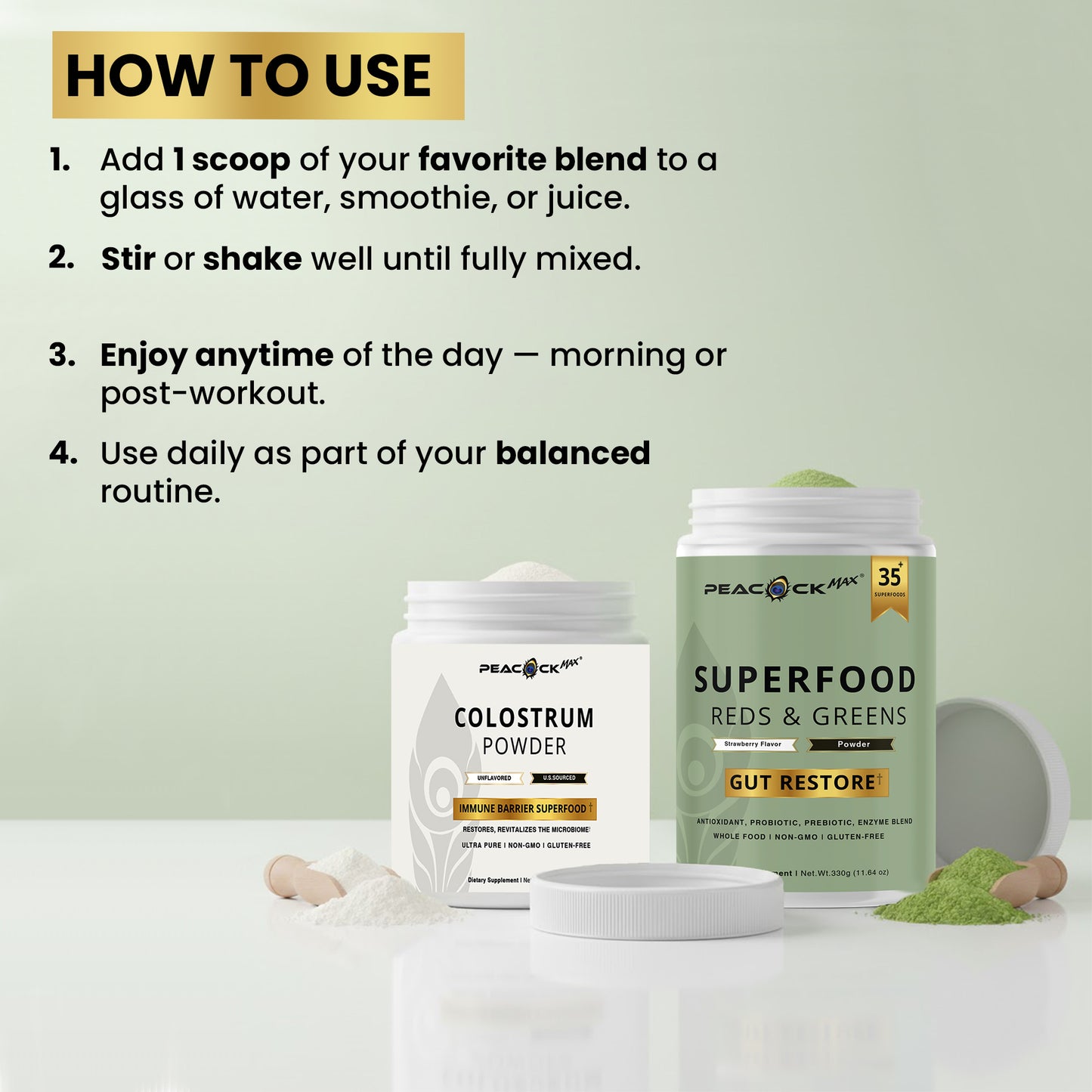 Balanced Stack (Superfood & Colostrum Bundle)