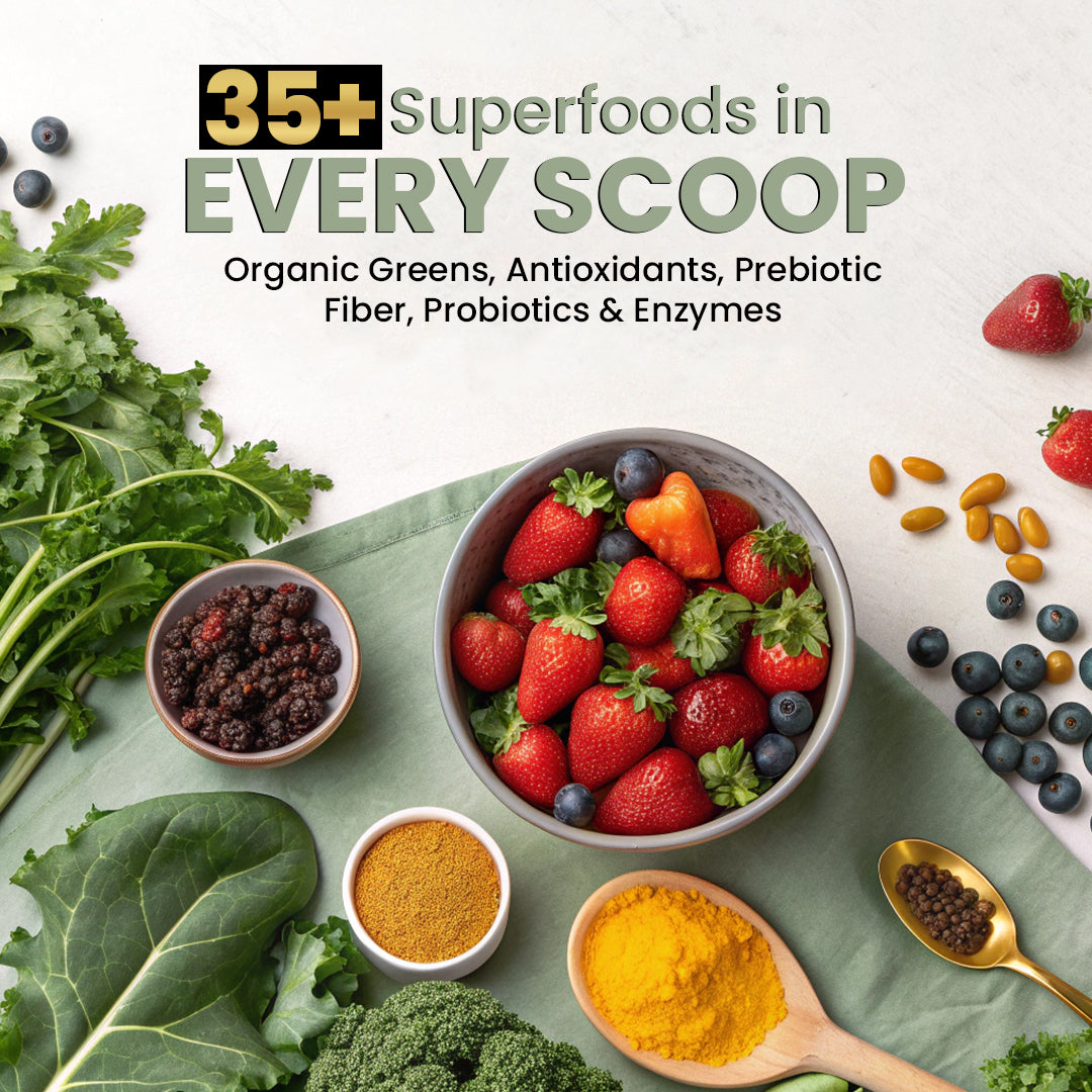 Superfood Reds & Greens (New Look & Improved Formula)