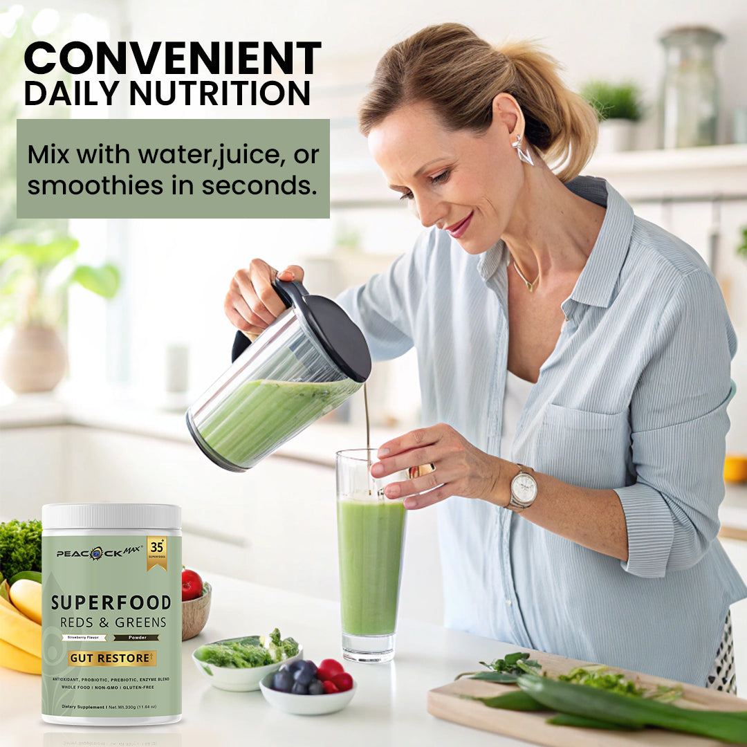 Superfood Reds & Greens (New Look & Improved Formula)