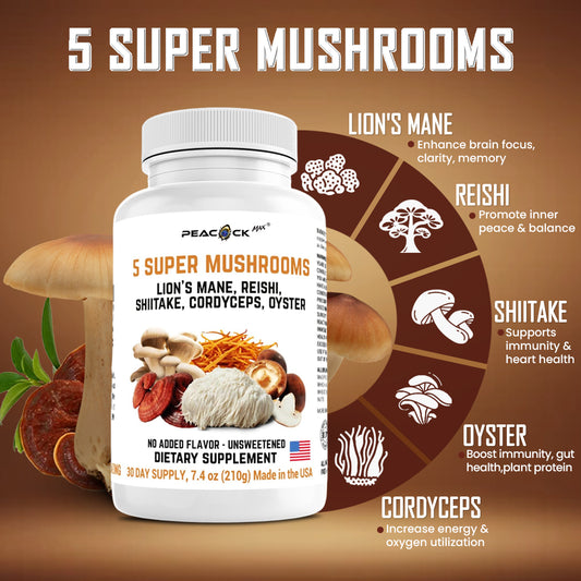 5 Super Mushrooms