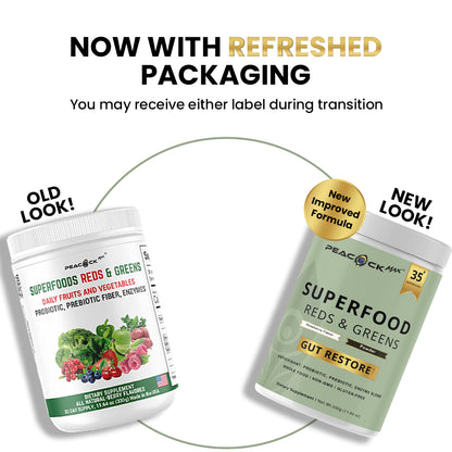 Superfood Reds & Greens (New Look & Improved Formula)