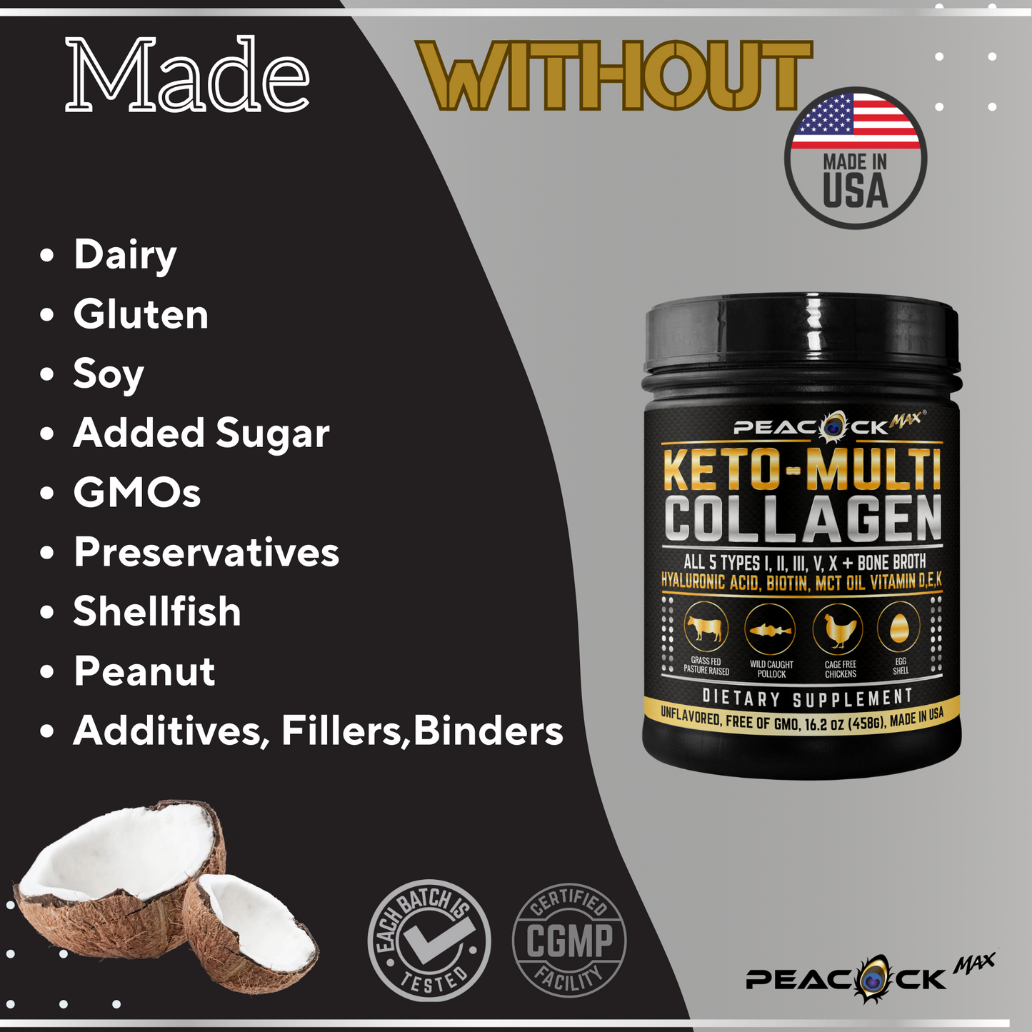 Keto Multi-Collagen+MCT oil & Bone Broth