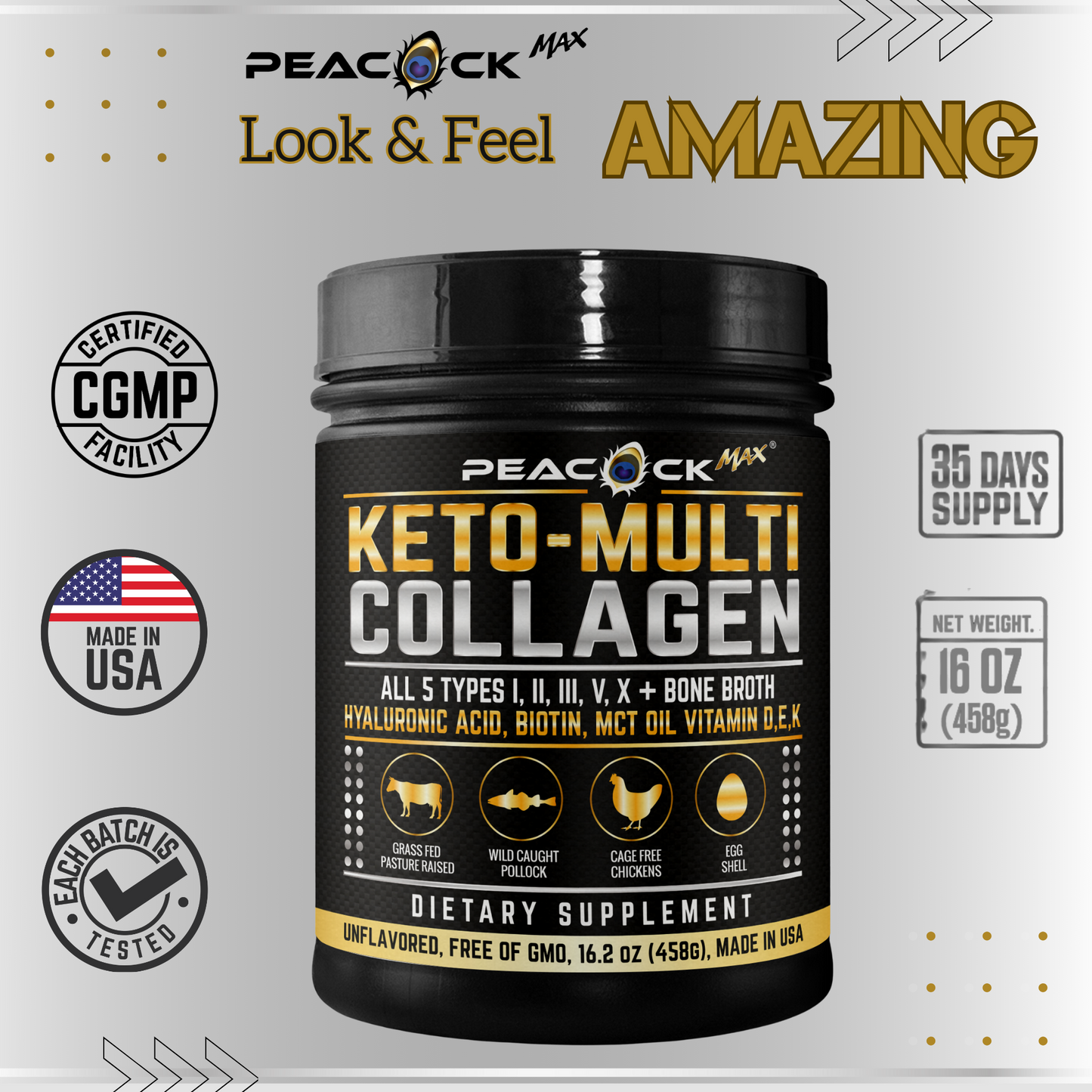 Keto Multi-Collagen+MCT oil & Bone Broth