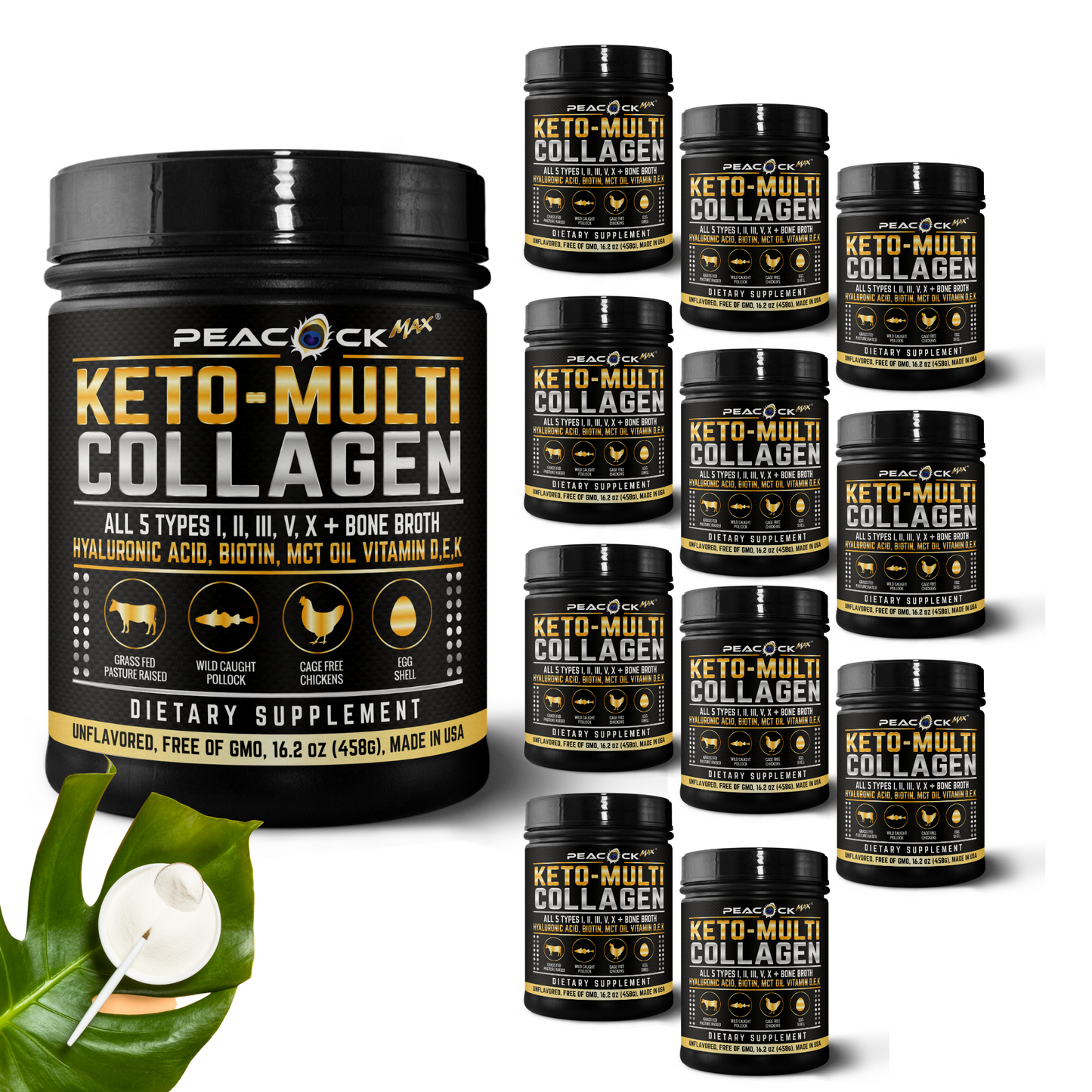 Keto Multi-Collagen+MCT oil & Bone Broth